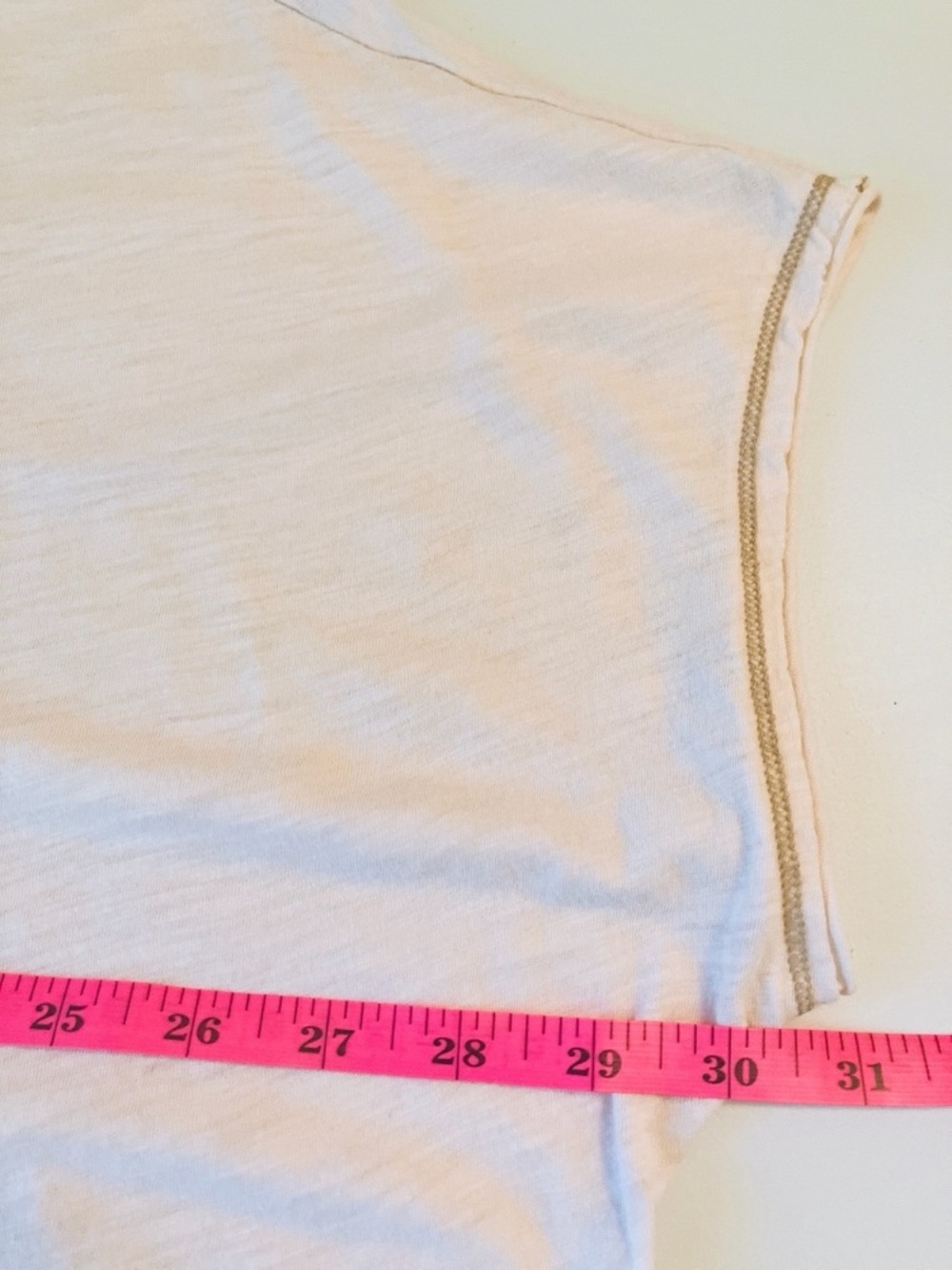 Anthropologie T.LA Blush Short-Sleeve Scoop Neck Dolman TShirt Oversized Medium - Picture 8 of 10